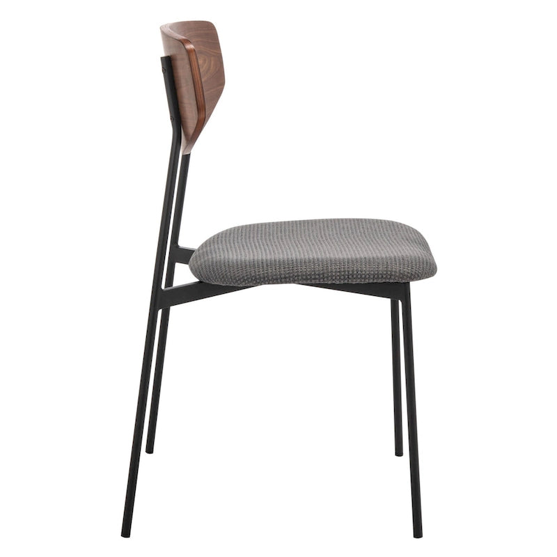 Chaise de salle à manger Noemie Mid-Century (Lot de 2) - 20 L x 18,8 P x 32,5 H - 20Lx19Px33H