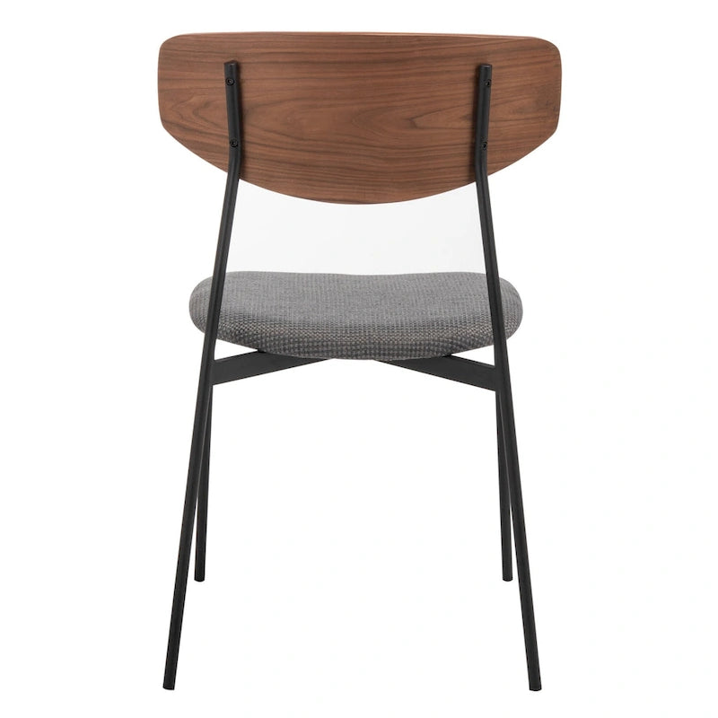 Chaise de salle à manger Noemie Mid-Century (Lot de 2) - 20 L x 18,8 P x 32,5 H - 20Lx19Px33H