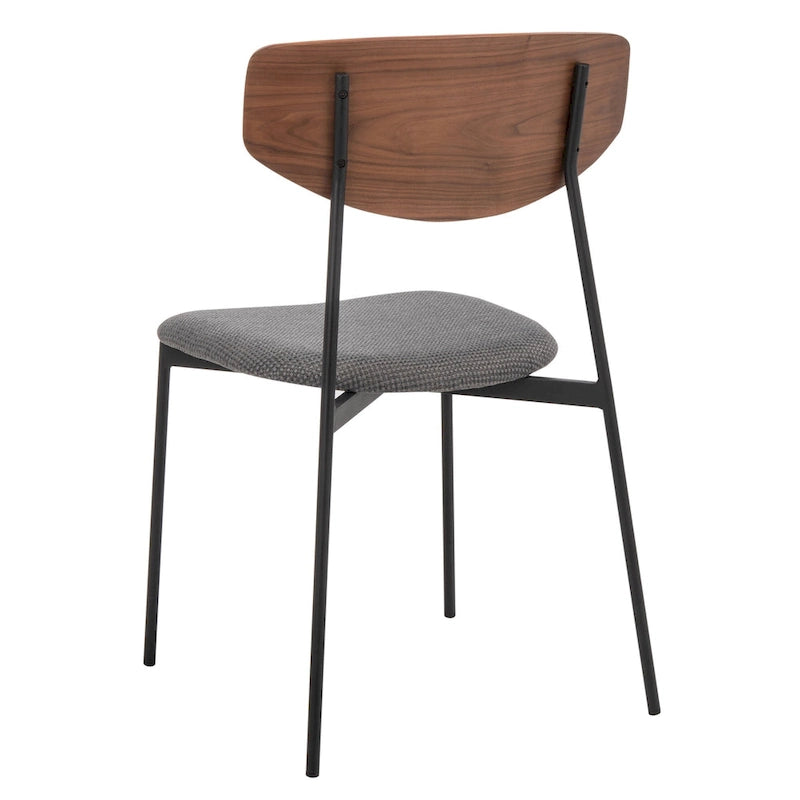 Chaise de salle à manger Noemie Mid-Century (Lot de 2) - 20 L x 18,8 P x 32,5 H - 20Lx19Px33H