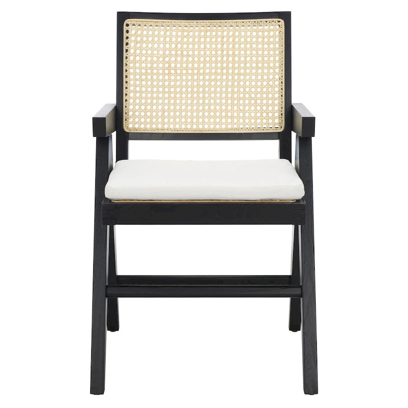 Fauteuil en rotin Couture Maiju - 53 cm L x 58 cm P x 86 cm H - 53Lx58Px86H