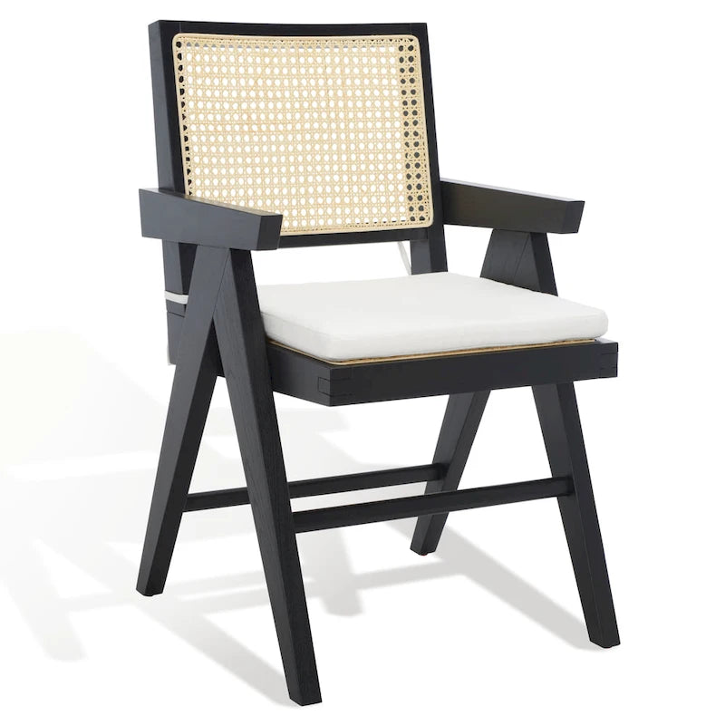 Fauteuil en rotin Couture Maiju - 53 cm L x 58 cm P x 86 cm H - 53Lx58Px86H