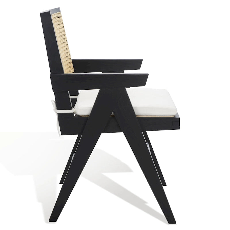 Fauteuil en rotin Couture Maiju - 53 cm L x 58 cm P x 86 cm H - 53Lx58Px86H