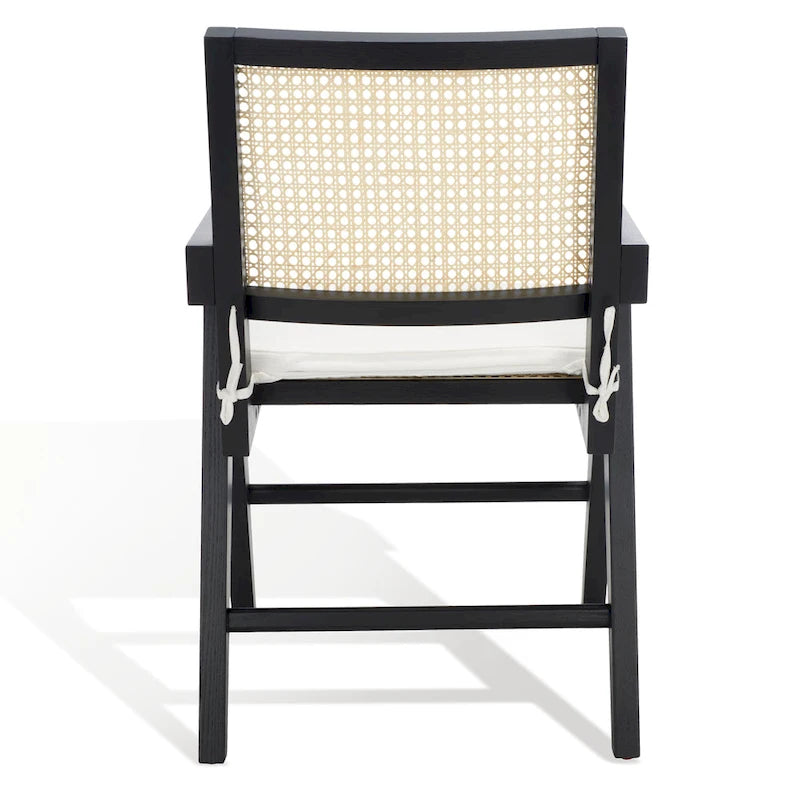 Fauteuil en rotin Couture Maiju - 53 cm L x 58 cm P x 86 cm H - 53Lx58Px86H