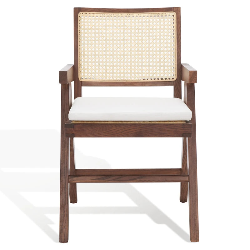 Fauteuil en rotin Couture Maiju - 53 cm L x 58 cm P x 86 cm H - 53Lx58Px86H