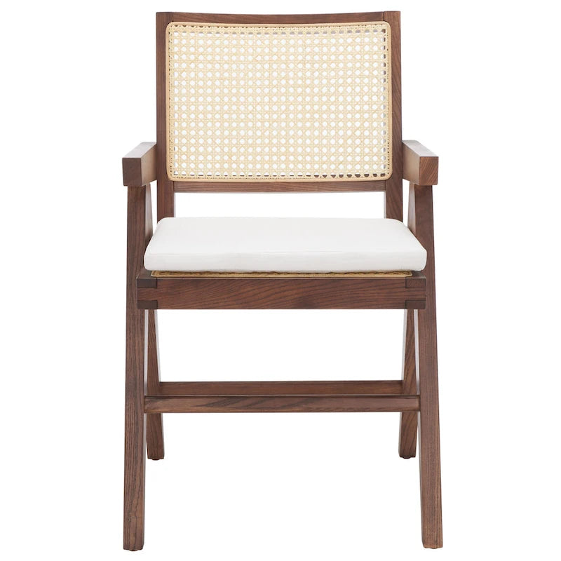 Fauteuil en rotin Couture Maiju - 53 cm L x 58 cm P x 86 cm H - 53Lx58Px86H