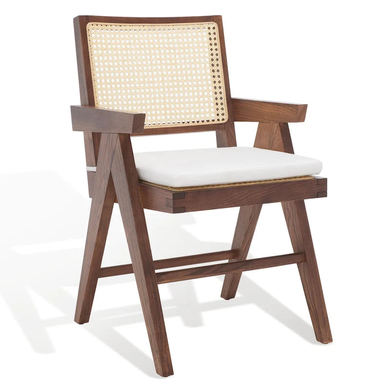 Fauteuil en rotin Couture Maiju - 53 cm L x 58 cm P x 86 cm H - 53Lx58Px86H