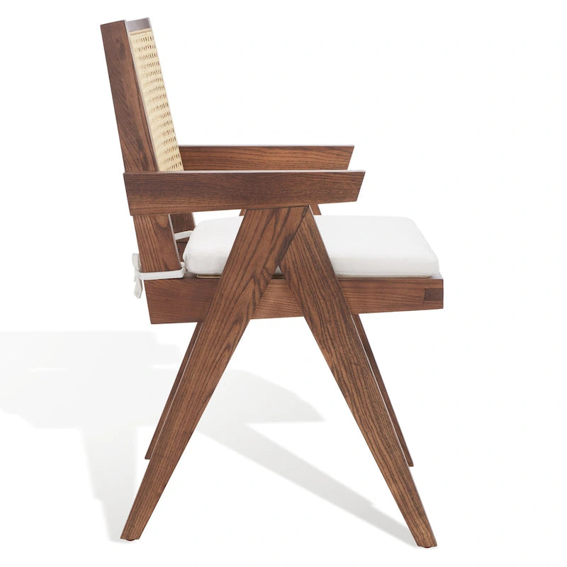 Fauteuil en rotin Couture Maiju - 53 cm L x 58 cm P x 86 cm H - 53Lx58Px86H