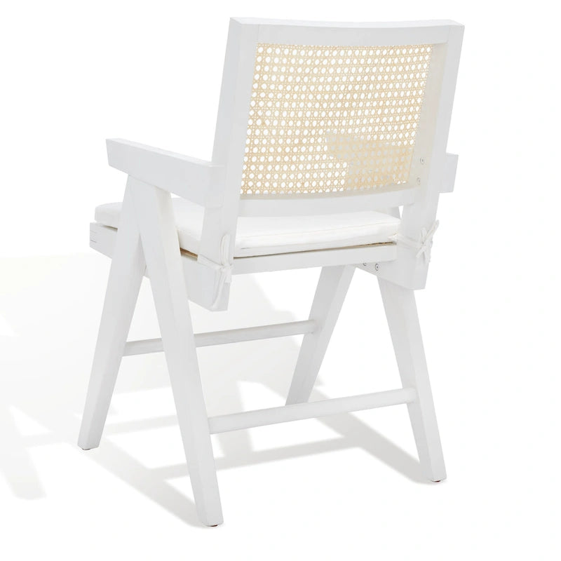 Fauteuil en rotin Couture Maiju - 53 cm L x 58 cm P x 86 cm H - 53Lx58Px86H