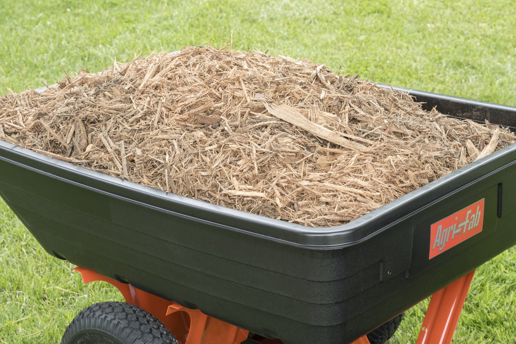 Chariot de remorque cubique en poly pour pelouse et jardin de 10 pi Agri-Fab, Inc. - Modèle no 45-0533