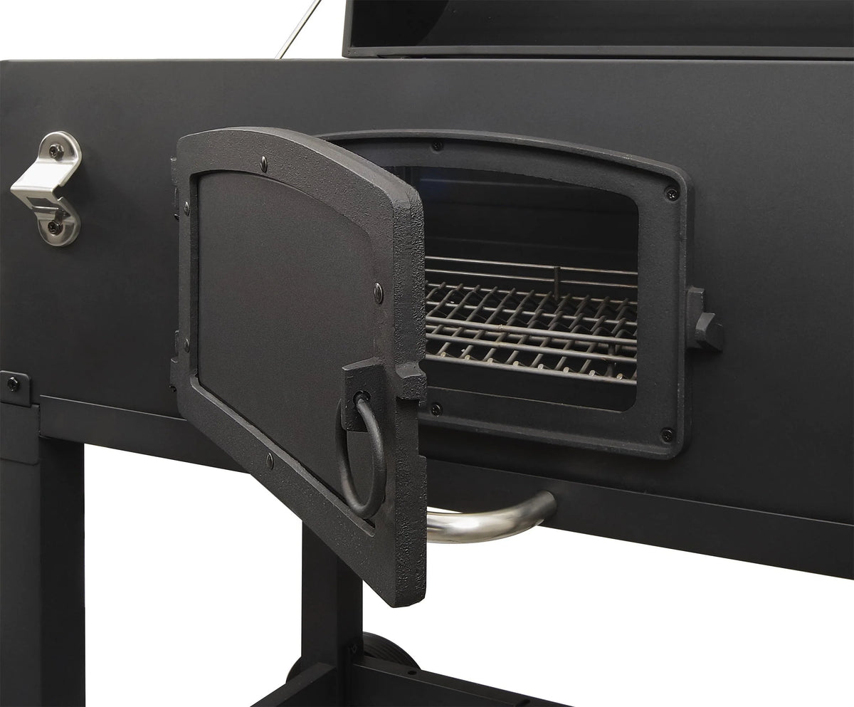 Barbecue à charbon robuste extra-large Dyna-Glo - 32 po de largeur - 816 po² de surface de cuisson Noir