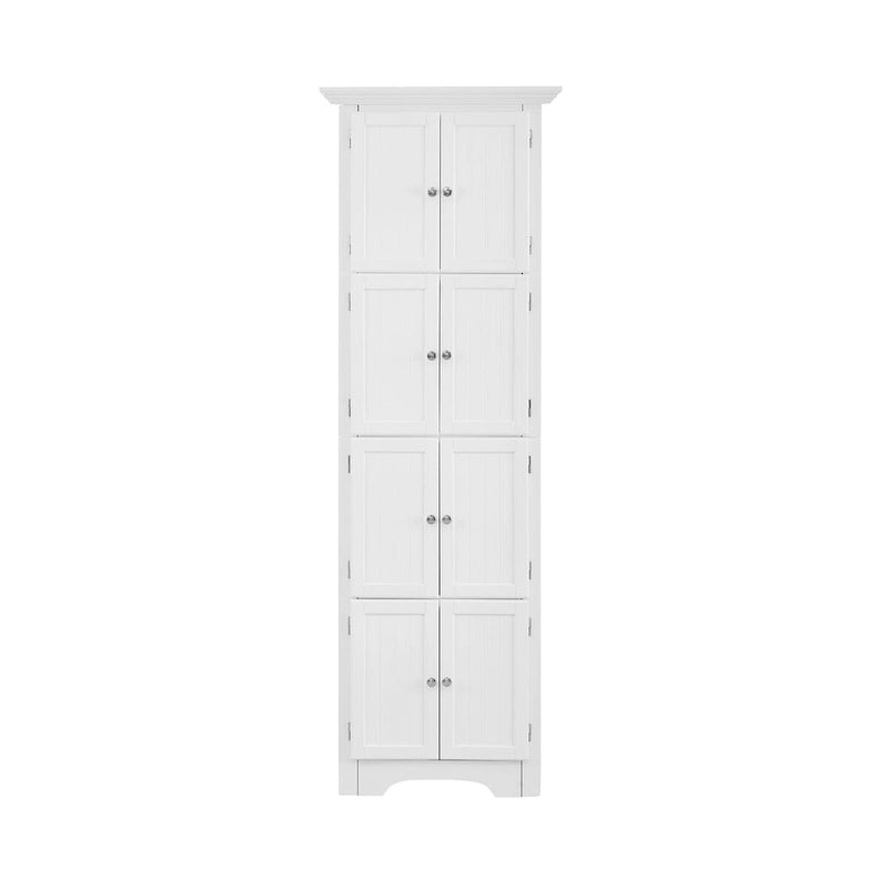 Meuble de rangement haut à 4 étagères pour salon, cuisine