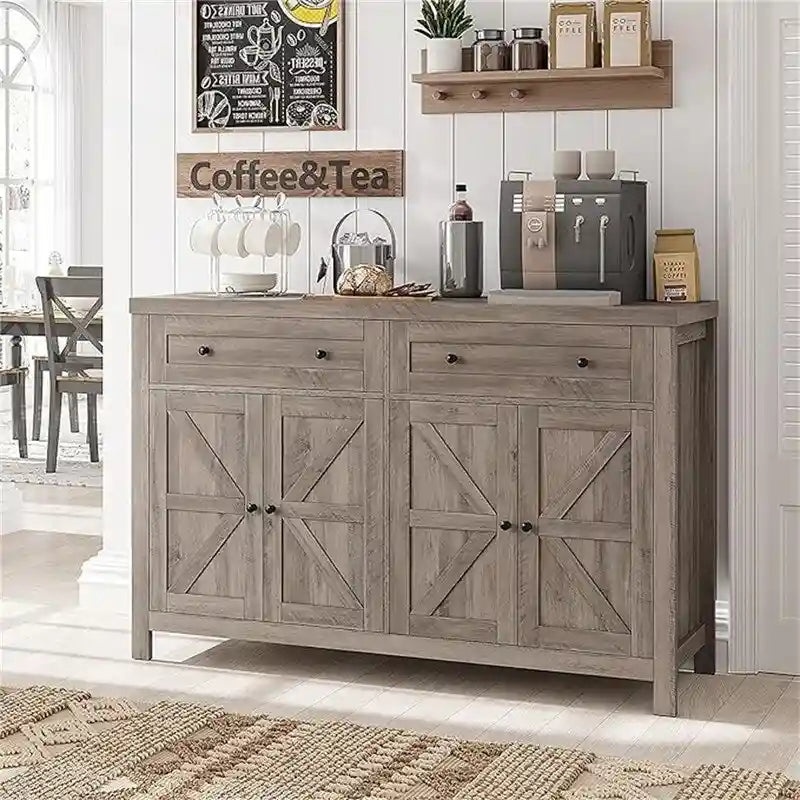 Buffet Vaisselier - 15.7P x 55.1L x 35.4H