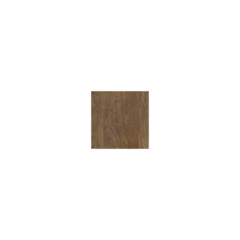 Table d'appoint Isanti marron clair/blanc - 23,13 larg. x 23,13 prof. x 22,63 haut.