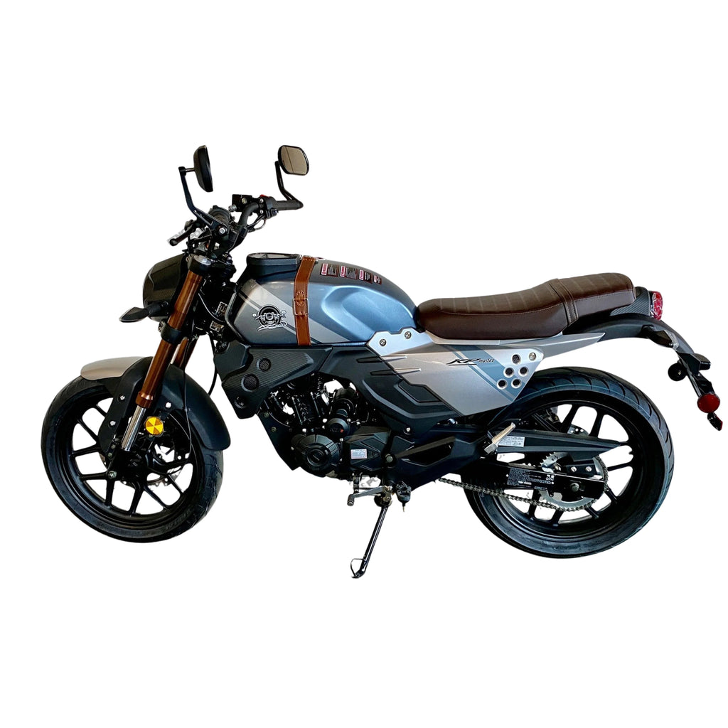Moto Lifan KPM 200 | Café Racer 200 cc à injection électronique | Moto de route à 6 vitesses