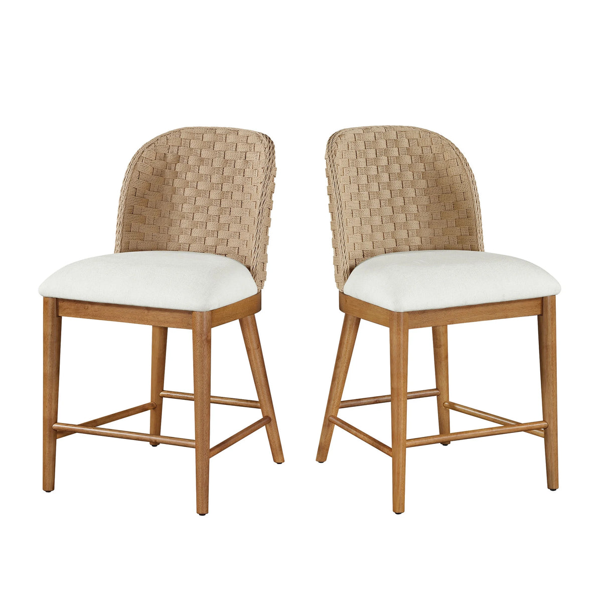 Tabourets de bar hauteur comptoir My Texas House Saylor, lot de 2
