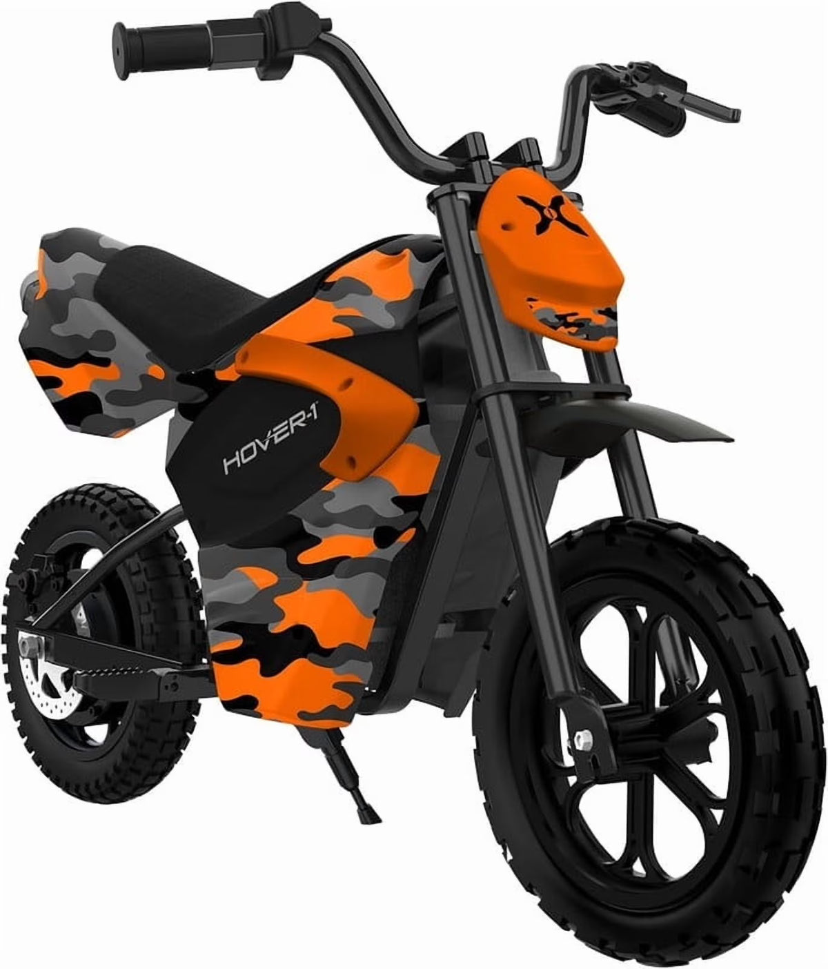 Hover-1 My First Dirt Bike for Kids - 300W Motor, 9MPH Max Speed, 9 Mile Range, 12 Off-Road Tires, 120LB Max Weight, Twist Grip Throttle & Rear Disc Brake Electric Dirt Bike for Kids Ages 5+ Years