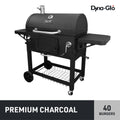 Barbecue à charbon robuste extra-large Dyna-Glo - 32 po de largeur - 816 po² de surface de cuisson Noir
