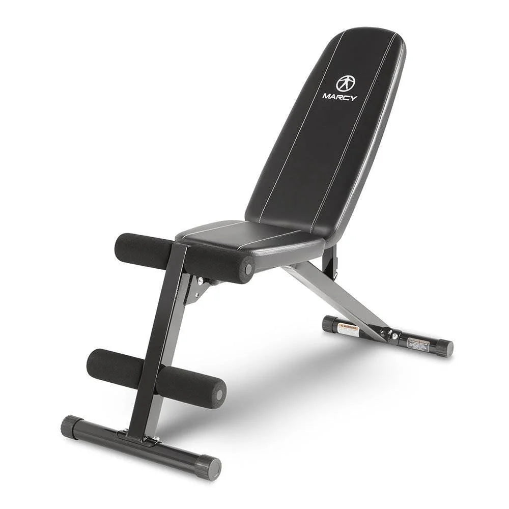 Banc de musculation polyvalent réglable Marcy Pro SB-10115 pour racks et salles de sport à domicile