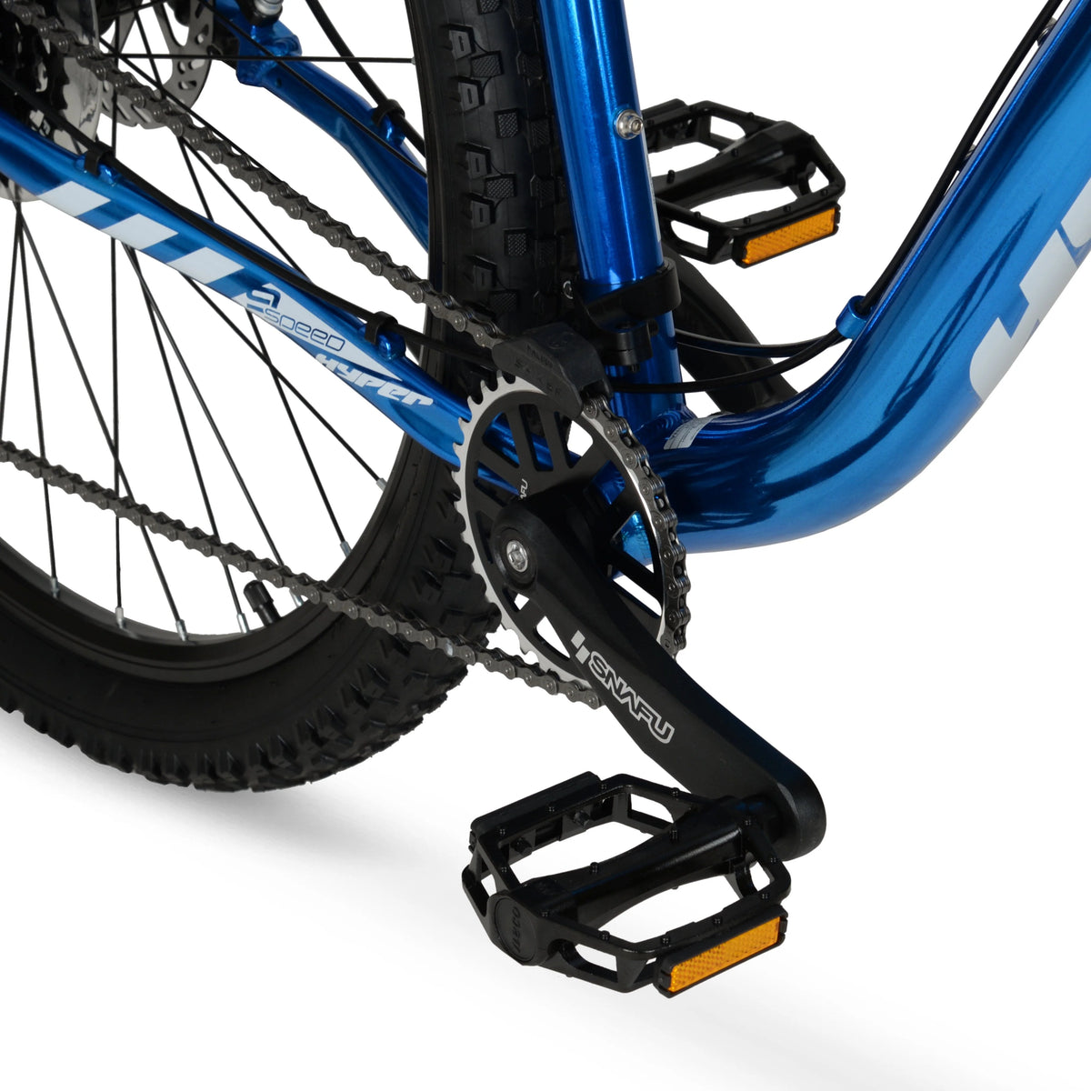 Vélo tout-terrain Hyper Bicycle Men's 29 Explorer, cadre rigide, bleu