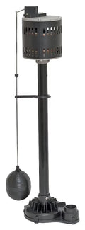 Superior Pump 92333 Pompe de puisard utilitaire polyvalente, 120 V, 0,33 ch, Sortie de 1-1/4 po, 50 gal/min, Thermoplastique - Noir