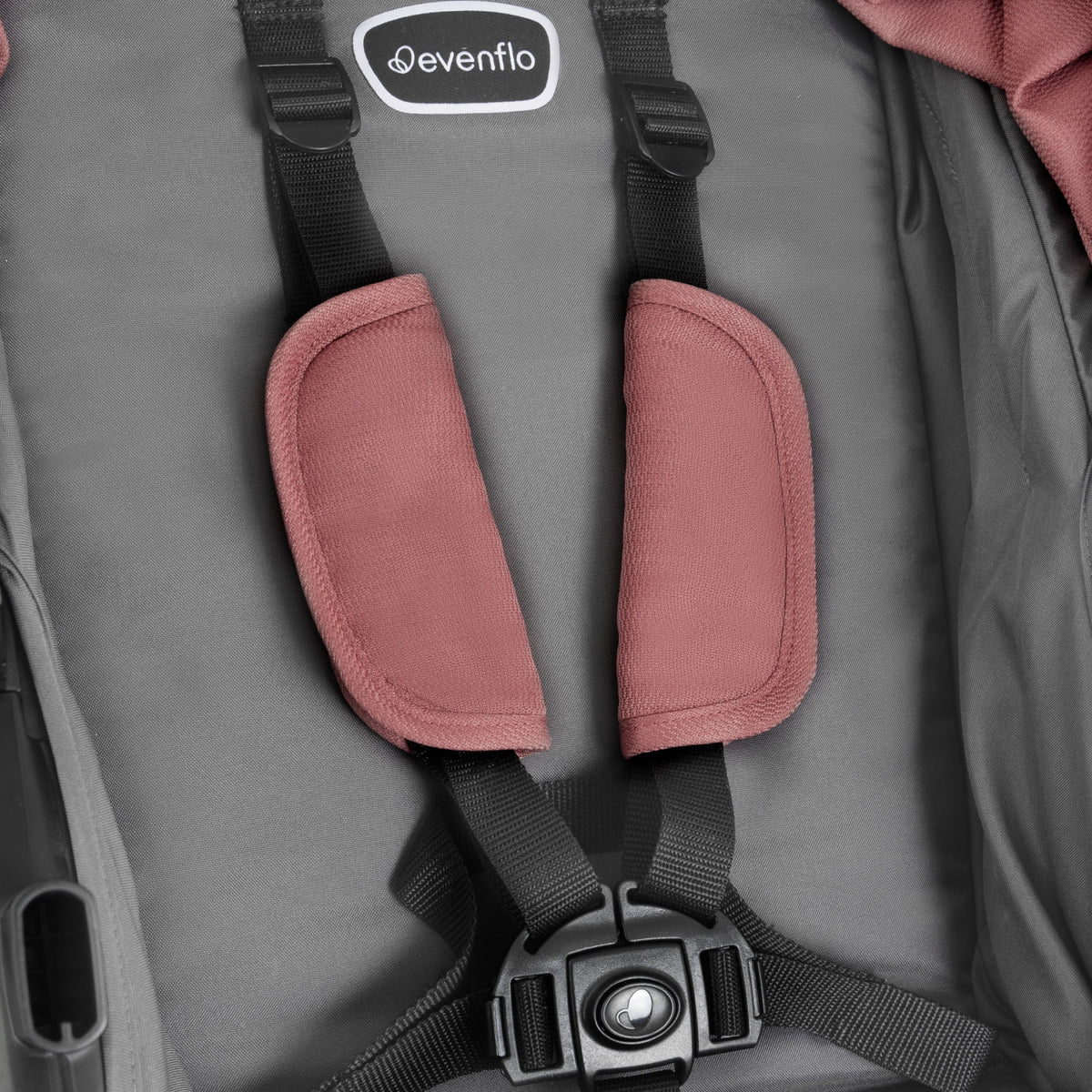 Système de voyage modulaire Evenflo Omni Plus avec siège auto pour bébé LiteMax Sport, gris Mylar, unisexe
