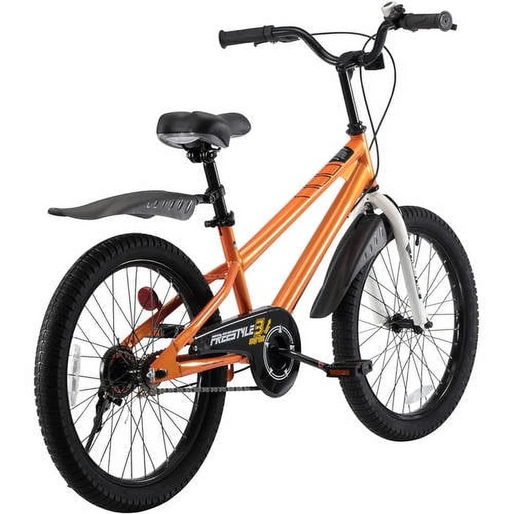 Vélo Royalbaby Freestyle 20 pour garçons et filles de 9 à 12 ans, Bleu