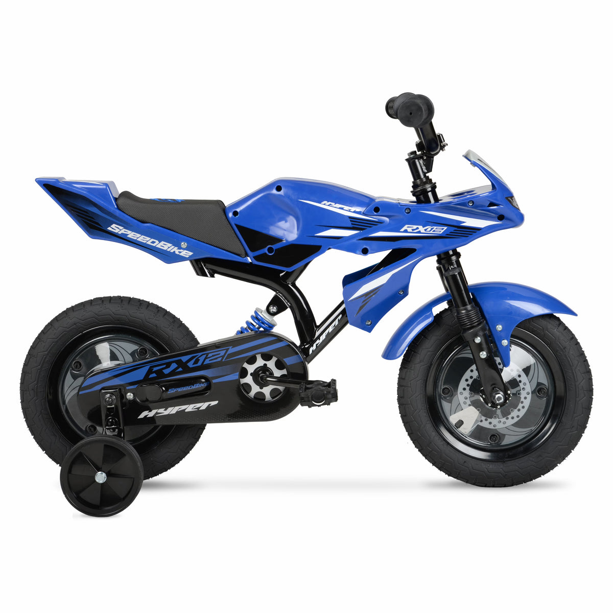 Vélo Hyper Speed 12, Vélo pour enfant ; Enfants de 2 à 4 ans, Bleu, Groupe de personnages : Speed
