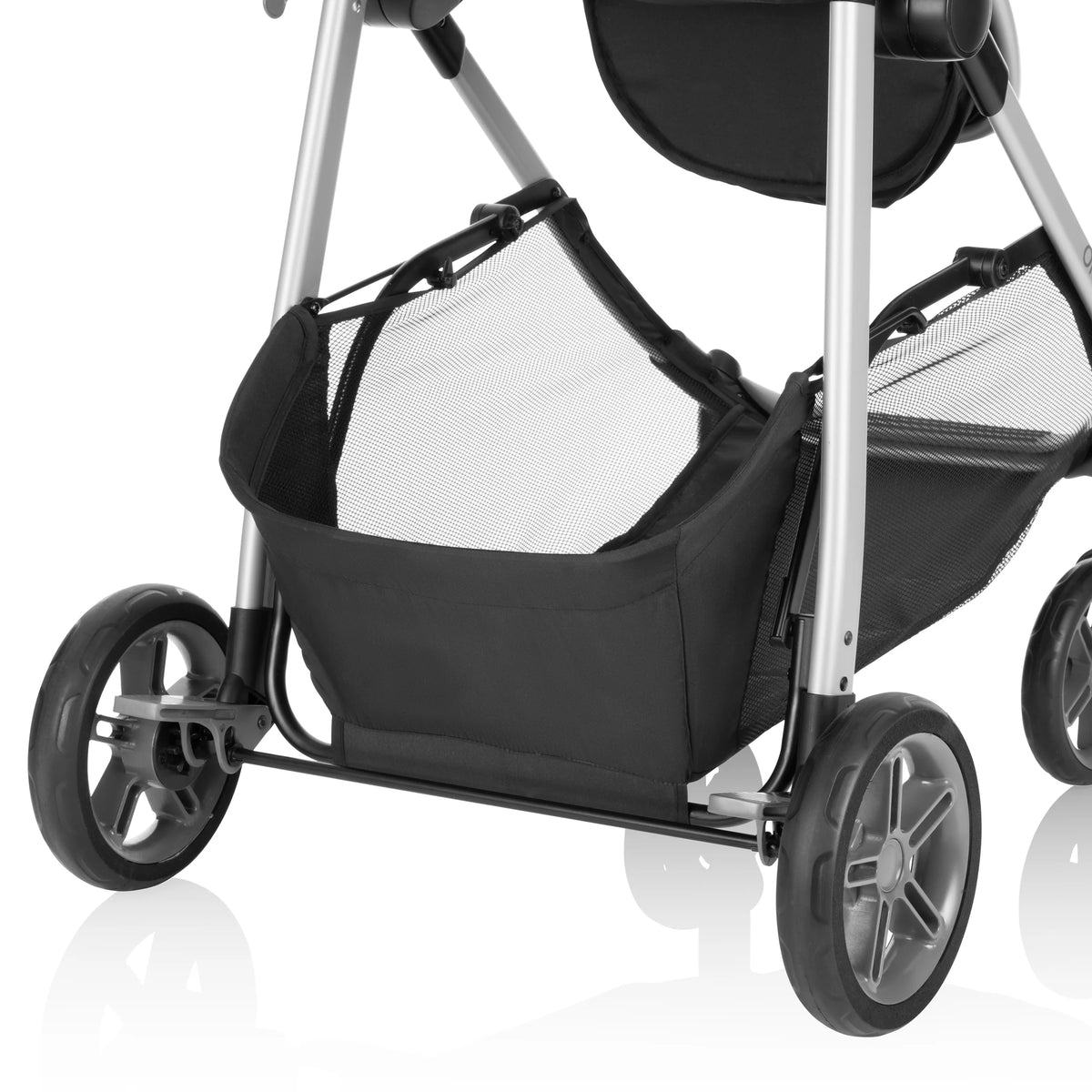 Système de voyage modulaire Evenflo Omni Plus avec siège auto pour bébé LiteMax Sport, gris Mylar, unisexe