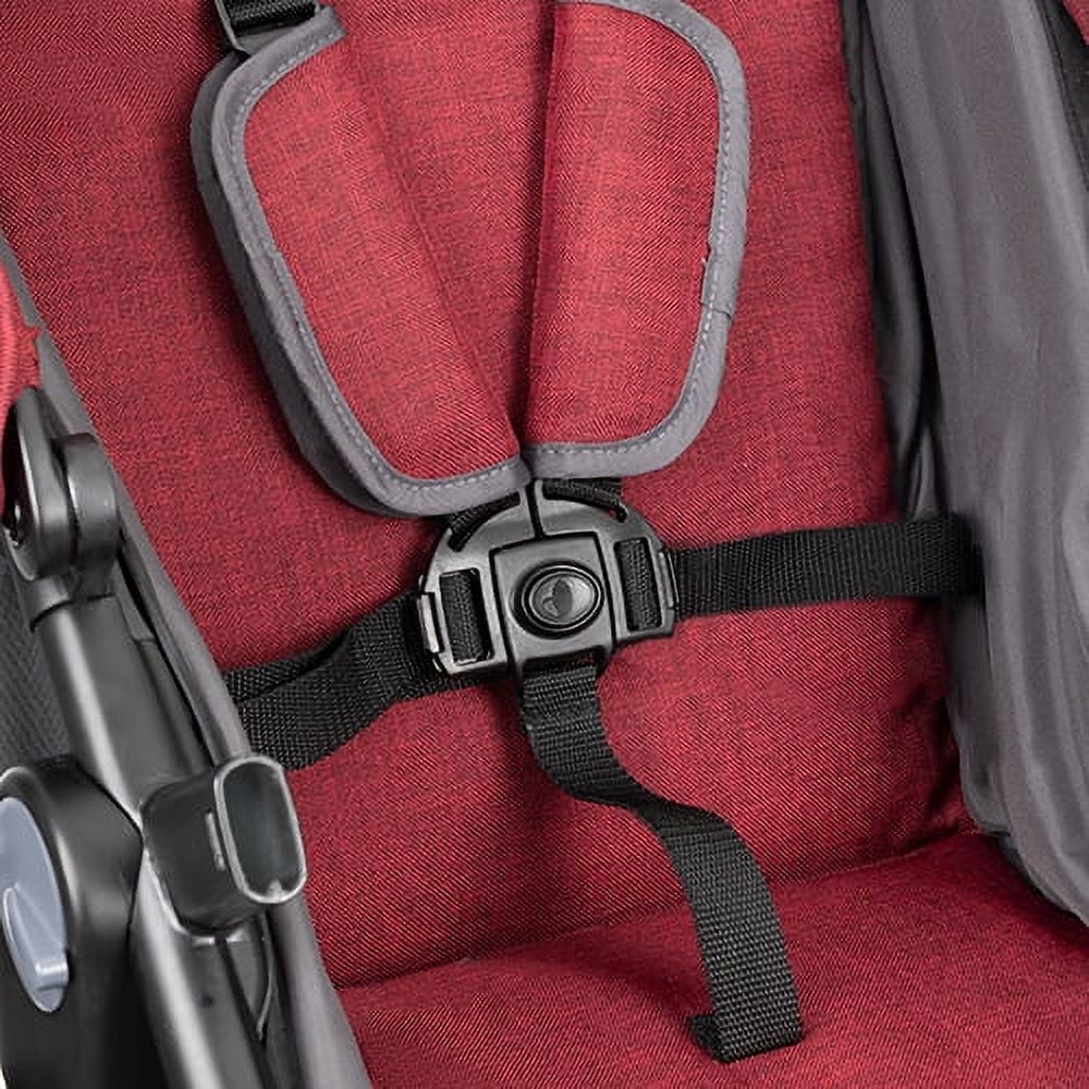 Système de voyage modulaire Evenflo Omni Plus avec siège auto pour bébé LiteMax Sport, gris Mylar, unisexe