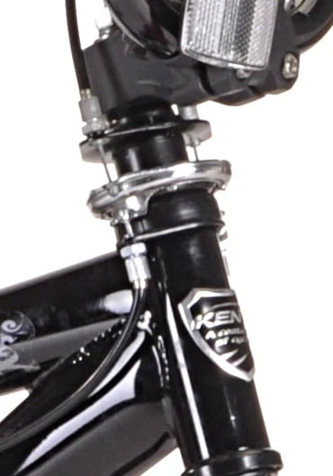 Vélo BMX 20 pouces pour fille, Trouble, noir/rose
