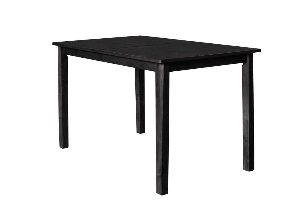 Ensemble de salle à manger Athens de Home Design, marron/gris, table rectangulaire avec chaises rembourrées, style contemporain minimaliste moderne