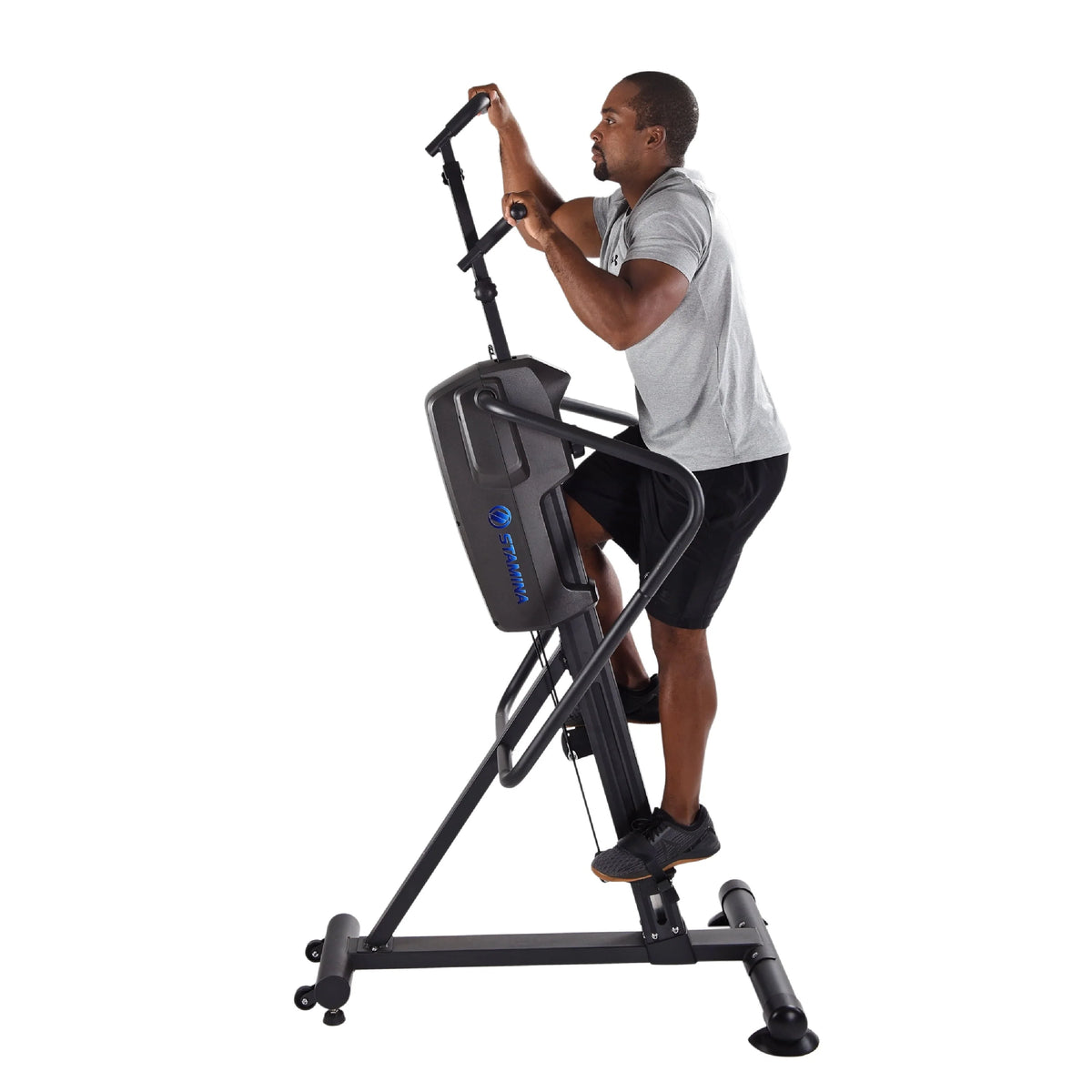 Stamina Products Cardio Climber Machine d’exercice de fitness à domicile avec écran LCD