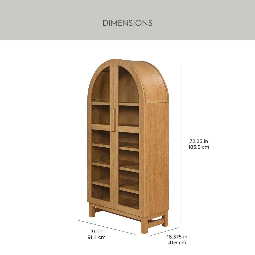 Meuble d'appoint à arche Juliet de Better Homes & Gardens, finition noire