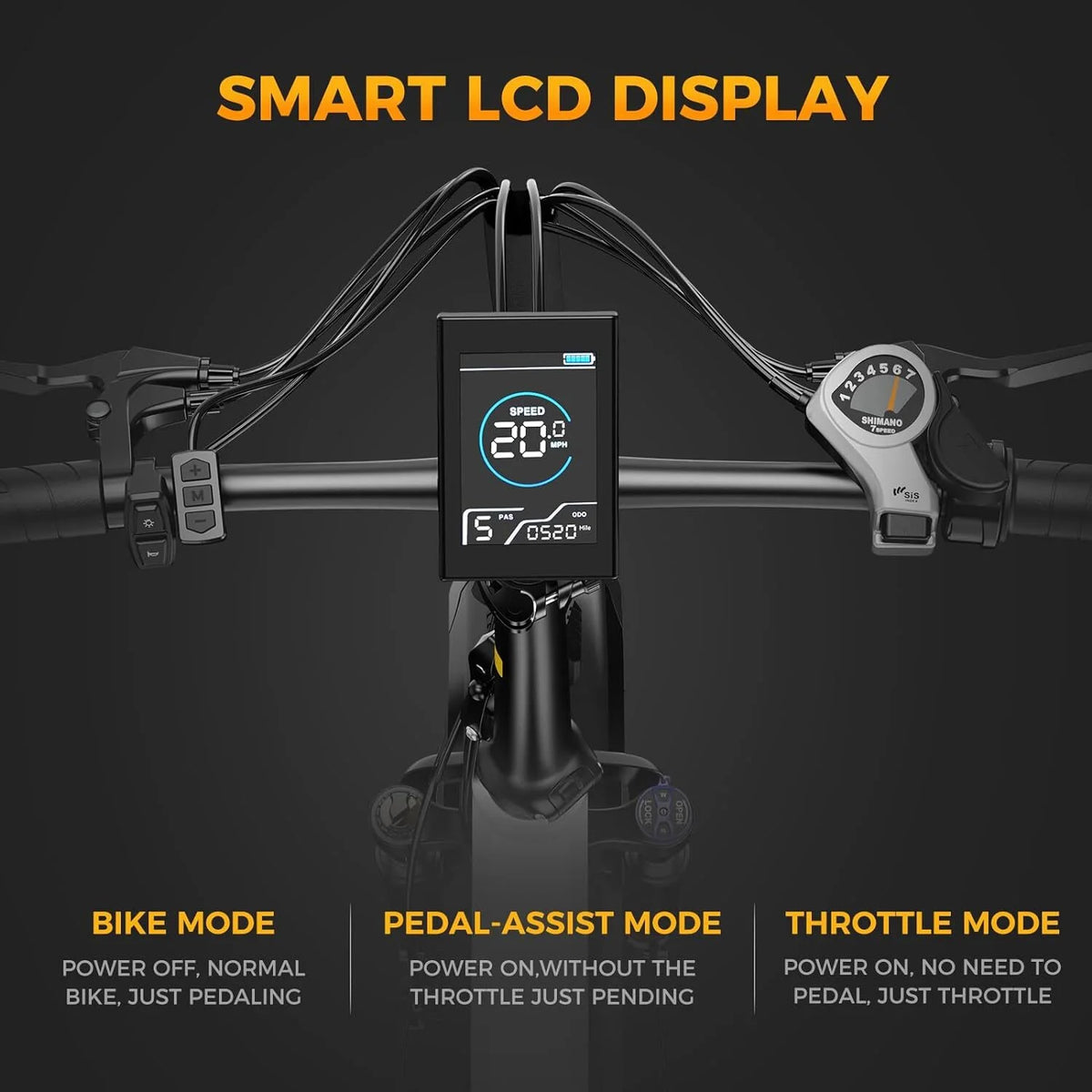 Vélo électrique Jasion X-Hunter pour adultes, vélo électrique avec moteur de 750 W et batterie amovible 48 V 13 Ah, vélo électrique pliant avec pneus larges 20 x 4,0, suspension intégrale, 7 vitesses