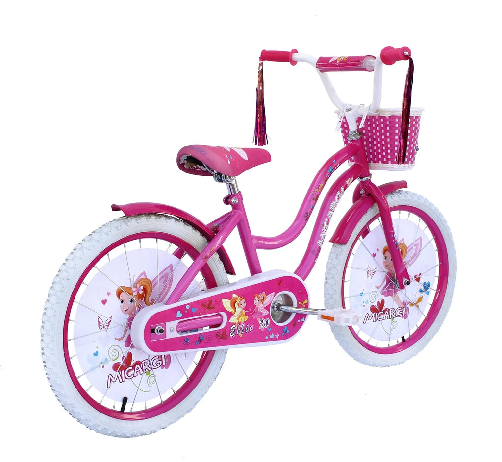 ELLIE-G-20-HPK-PK Vélo pour fille de 20 po, rose vif et rose
