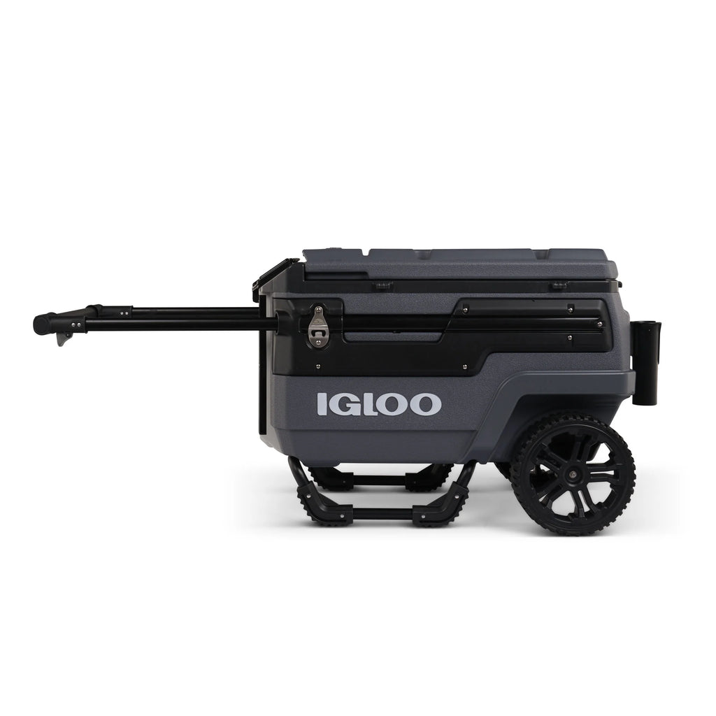 Glacière à roulettes Igloo Trailmate Journey 70 QT, Gris Carbonite