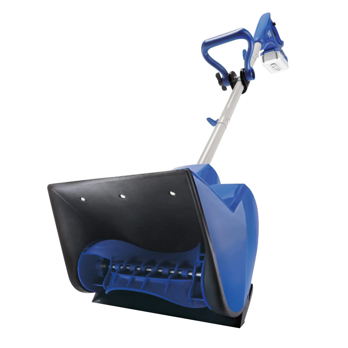 Kit pelle à neige sans fil Snow Joe 24 V 4 Ah, déneigement hivernal des allées, bleu, 24V-SS11