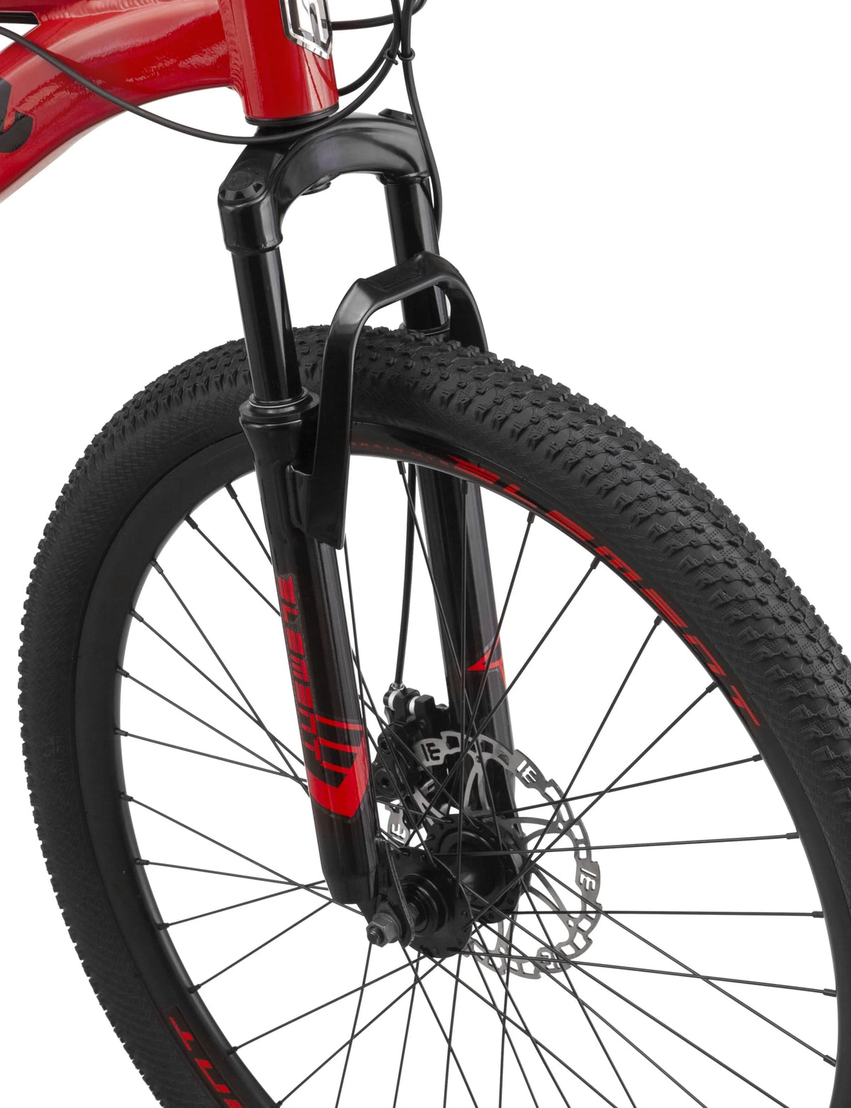 Vélo de montagne unisexe Mongoose Durham 26 po, rouge et noir, 21 vitesses