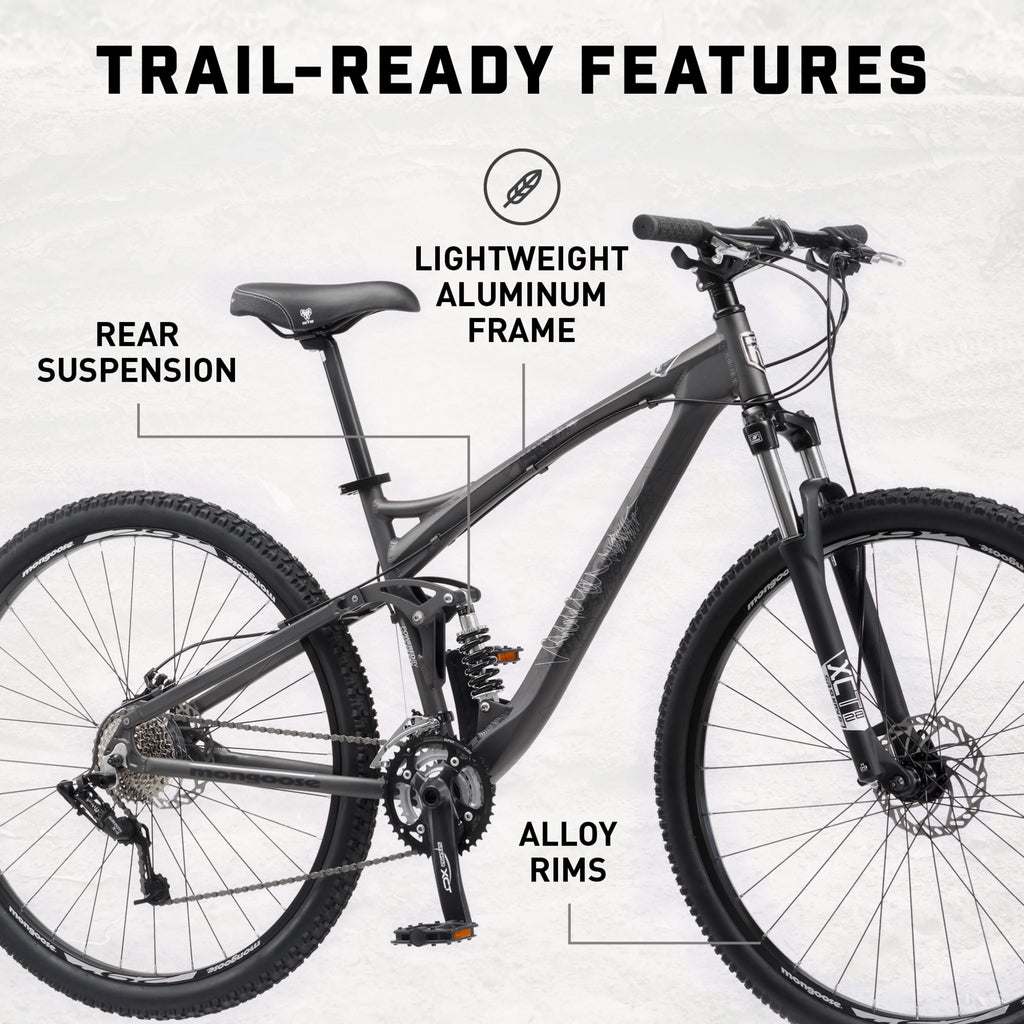 Vélo tout-terrain XR-Pro pour homme, roues de 29 pouces, 24 vitesses, noir