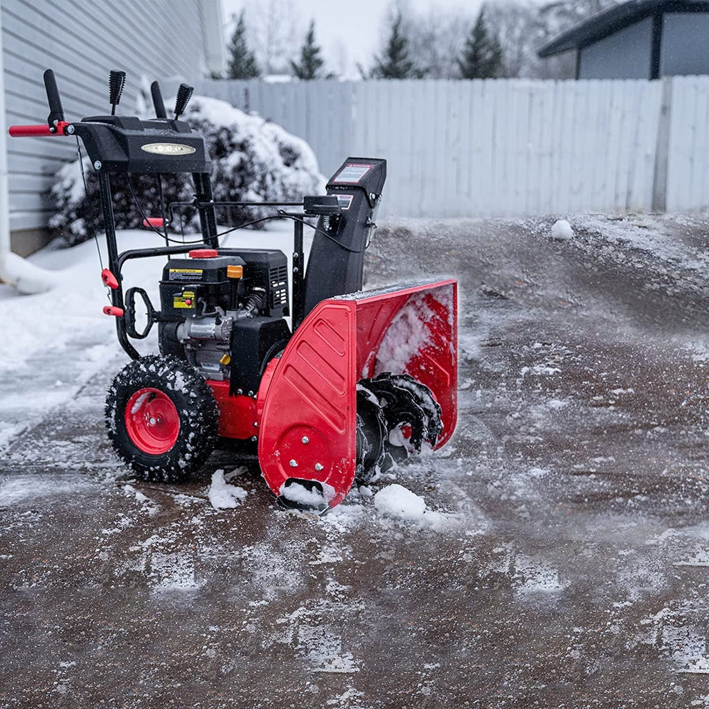 Souffleuse à neige à essence PowerSmart 24 212 cc avec propulsion assistée et démarrage électrique