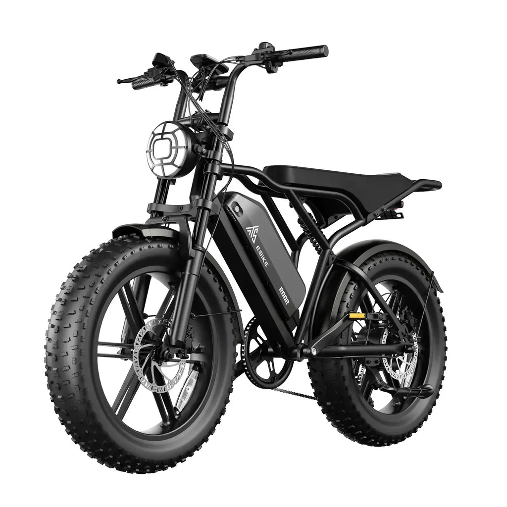 Vélo électrique pour adultes, moteur de 750 W en crête et 1 500 W, vélo électrique à pneus larges 20 x 4, freins à disque hydrauliques, VTT électrique, 48 V/15 Ah, conforme à la norme UL 2849, commande par application