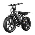 Vélo électrique pour adultes, moteur de 750 W en crête et 1 500 W, vélo électrique à pneus larges 20 x 4, freins à disque hydrauliques, VTT électrique, 48 V/15 Ah, conforme à la norme UL 2849, commande par application