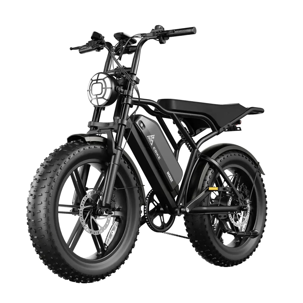 Vélo électrique pour adultes, moteur de 750 W en crête et 1 500 W, vélo électrique à pneus larges 20 x 4, freins à disque hydrauliques, VTT électrique, 48 V/15 Ah, conforme à la norme UL 2849, commande par application