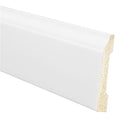 Inteplast Building 227385 Moulure de base OG blanche de 8 pi.