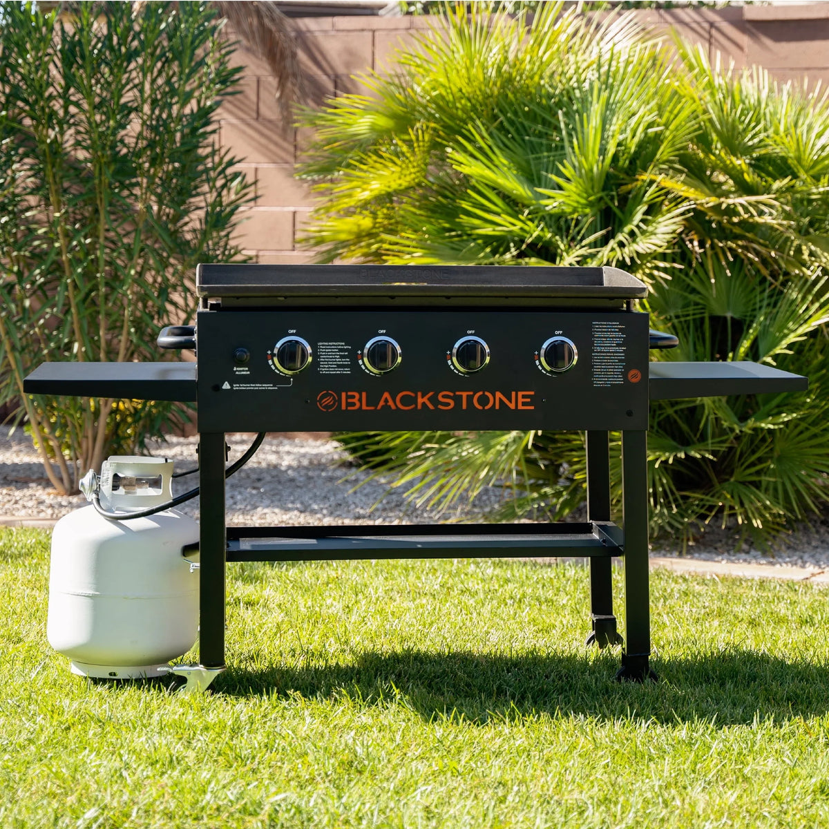 Station de cuisson avec plaque Blackstone 36