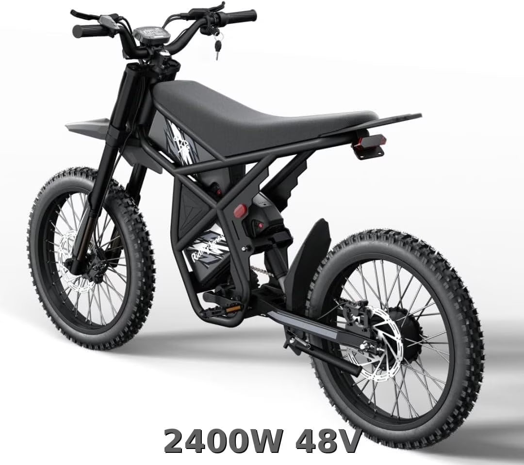 Vélo tout-terrain électrique 2000W pour adultes Ridingtimes GT73 UL2849,Moteur moyeu sans balais,Vélo électrique 18.2AH*2 avec écran numérique 25\ pneus Acier au carbone,Noir