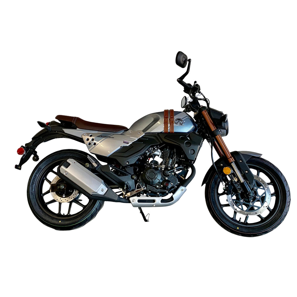 Moto Lifan KPM 200 | Café Racer 200 cc à injection électronique | Moto de route à 6 vitesses
