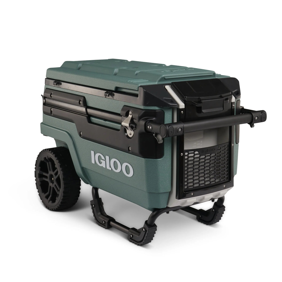 Glacière à roulettes Igloo Trailmate Journey 70 QT, Gris Carbonite