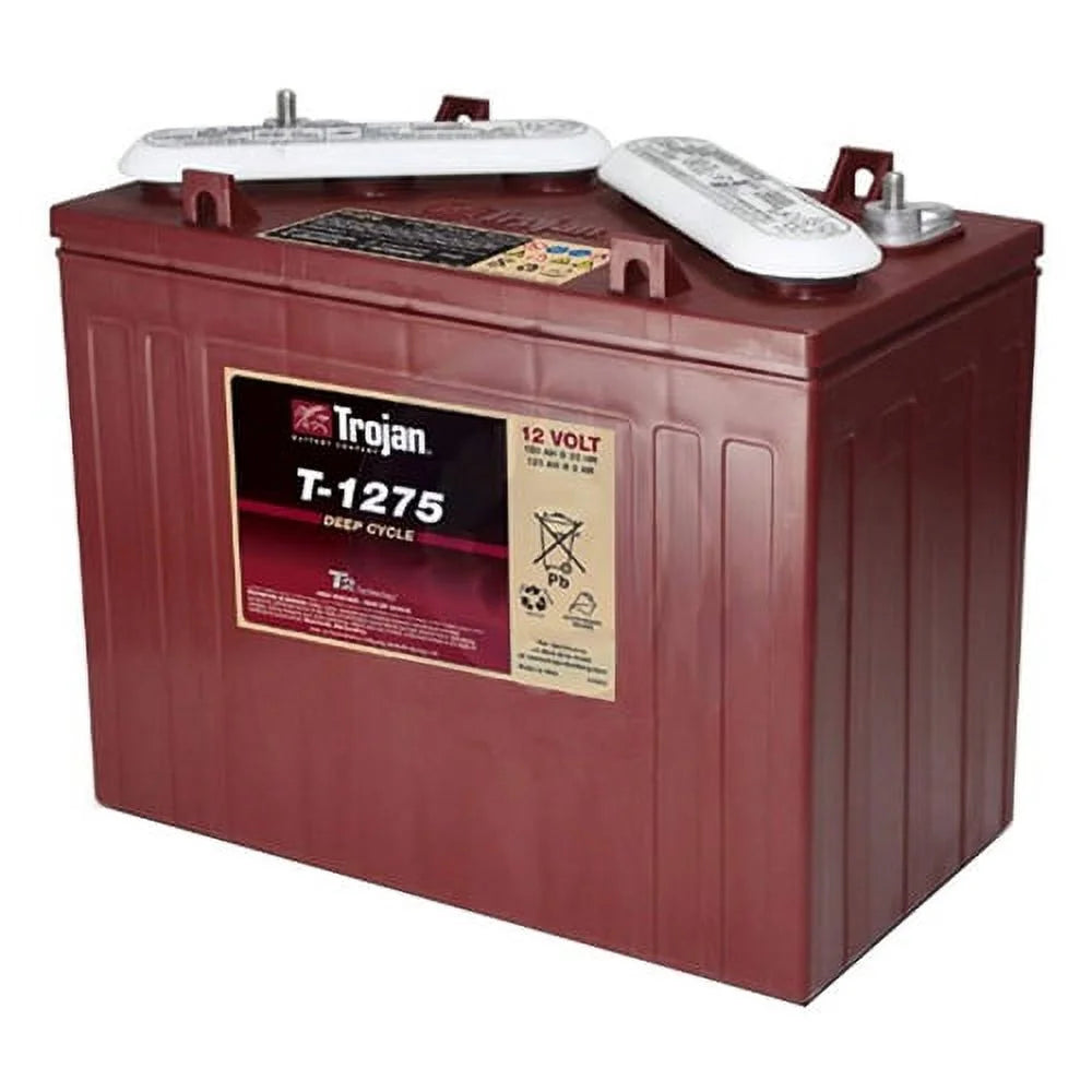 Batterie à décharge profonde Trojan T1275 12 volts, 150 Ah - Lot de 4