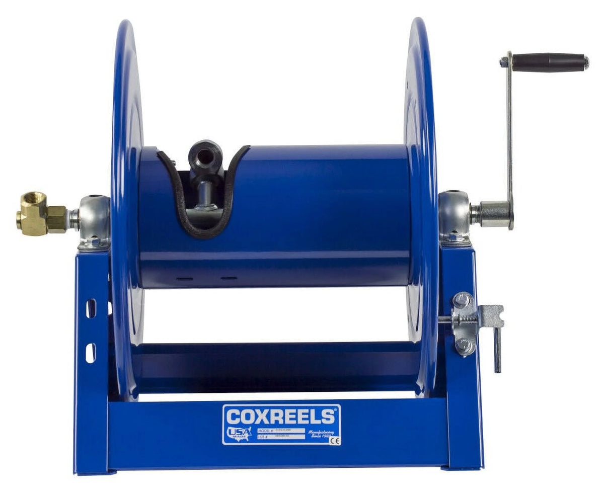 bobine de tuyau pour nettoyeur haute pression coxreels - capacité de 3 000 psi, 300 pi x 1/2 po, modèle n° 1125-4-200-bvxx